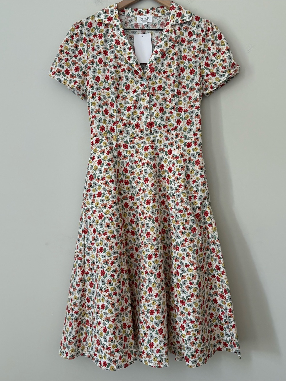 Tulip B Floral Midi Dress